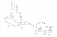 Подвеска колеса DELPHI OPEL-15072-R