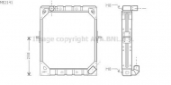 Теплообменник AVA QUALITY COOLING ME2141