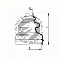 Комплект пыльника QH Benelux QJB963