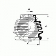 Комплект пыльника QH Benelux QJB274