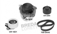 Комплект водяного насоса / зубчатого ремня BREDA  LORETT KPA 0096A