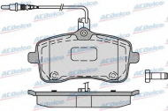 Комплект тормозных колодок ACDelco AC619581D