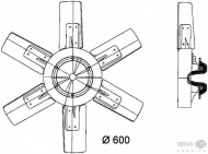 Вентилятор HELLA 8MV 376 730-291