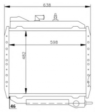 Теплообменник NRF 53714