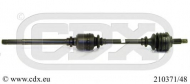 Вал CDX 210371/48