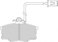 Комплект тормозных колодок NECTO FD6242A