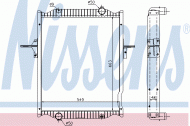 Теплообменник NISSENS 63781A