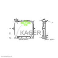 Теплообменник KAGER 31-1273