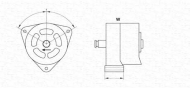 Генератор MAGNETI MARELLI 943356225010