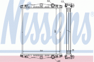 Теплообменник NISSENS 614430