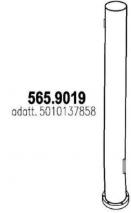 Трубка ASSO 565.9019