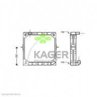Теплообменник KAGER 31-2776