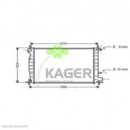 Теплообменник KAGER 31-0348