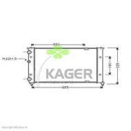 Теплообменник KAGER 31-1217