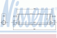 Теплообменник NISSENS 96862