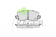 Комплект тормозных колодок KAGER 35-0322