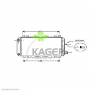 Теплообменник KAGER 31-0315