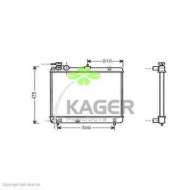 Теплообменник KAGER 31-0518