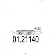 Трубка MTS 01.21140