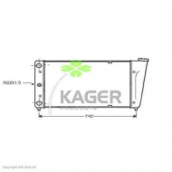 Теплообменник KAGER 31-2846