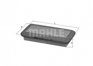 Фильтр MAHLE ORIGINAL LX 863