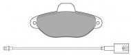 Комплект тормозных колодок FREMAX FBP-0911-01