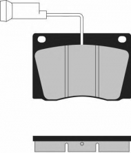 Комплект тормозных колодок Brake ENGINEERING PA1217