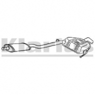 Амортизатор KLARIUS 250598