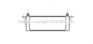 Теплообменник AVA QUALITY COOLING FT3119