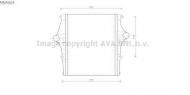 Теплообменник AVA QUALITY COOLING MN4064