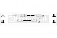 Комплект электропроводки STANDARD OEK151