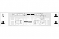 Комплект электропроводки STANDARD OEF517