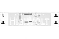 Комплект электропроводки STANDARD OEF497