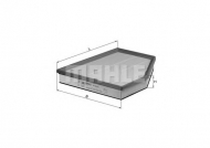 Фильтр MAHLE ORIGINAL LX 1261