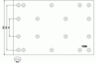 Комплект колодки тормозной накладки TEXTAR 1925501