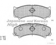 Комплект тормозных колодок ASHUKI 1080-4106