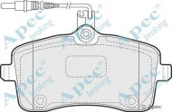 Комплект тормозных колодок APEC braking PAD1417