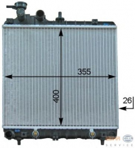 Теплообменник HELLA 8MK 376 754-541