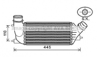 Теплообменник AVA QUALITY COOLING CNA4270