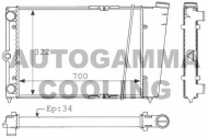 Теплообменник AUTOGAMMA 101065
