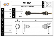 Вал SNRA V1206