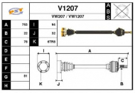 Вал SNRA V1207