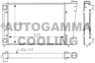 Теплообменник AUTOGAMMA 101037