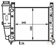 Теплообменник HELLA 8MK 376 716-711
