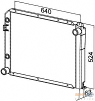Теплообменник HELLA 8MK 376 765-421